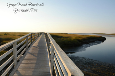 Grays beach boardwalk, Yarmouth Port, another view
